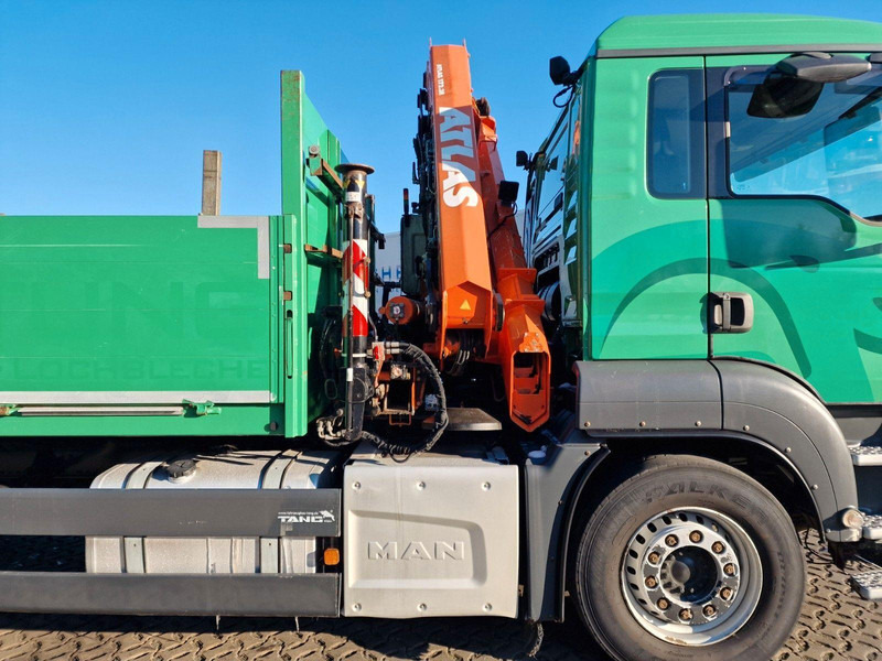 Camión caja abierta, Camión grúa MAN TGS 26.460 6X2 Flatbed + Crane Atlas 172.3E-A4 + RC: foto 10 Camión caja abierta, Camión grúa MAN TGS 26.460 6X2 Flatbed + Crane Atlas 172.3E-A4 + RC: foto 10