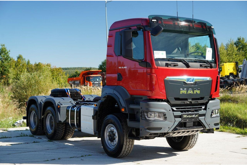 MAN TGS 33.480 / 6x6  / DO ZABUDOWY / FABRYCZNIE NOWY 2025 - Chasis camión: foto 3 MAN TGS 33.480 / 6x6  / DO ZABUDOWY / FABRYCZNIE NOWY 2025 - Chasis camión: foto 3