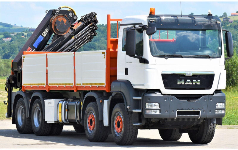 MAN TGS 35.440 * HIAB 322 EP-5HIPRO+FUNK / 8x4! - Camión caja abierta, Camión grúa: foto 3 MAN TGS 35.440 * HIAB 322 EP-5HIPRO+FUNK / 8x4! - Camión caja abierta, Camión grúa: foto 3