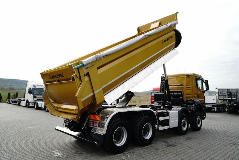 MAN TGS 41.480 / 8X6 / WYWROTKA / S1 - TYLNOZSYP / AUTOMAT / FABRYCZ - Volquete camión: foto 5 MAN TGS 41.480 / 8X6 / WYWROTKA / S1 - TYLNOZSYP / AUTOMAT / FABRYCZ - Volquete camión: foto 5
