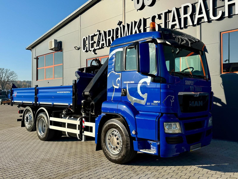 MAN TGS TGX TGL 26.360 Wywrotka 3S + HDS HMF // 4 x wusyw 12,6 m - Volquete camión, Camión grúa: foto 4 MAN TGS TGX TGL 26.360 Wywrotka 3S + HDS HMF // 4 x wusyw 12,6 m - Volquete camión, Camión grúa: foto 4