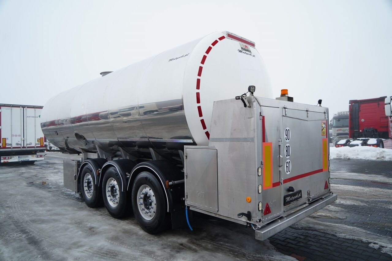 Magyar CYSTERNA SPOŻYWCZA / 30 000 L / OŚ PODNOSZONA / OŚ SKRĘTNA / - Cisterna semirremolque: foto 3 Magyar CYSTERNA SPOŻYWCZA / 30 000 L / OŚ PODNOSZONA / OŚ SKRĘTNA / - Cisterna semirremolque: foto 3