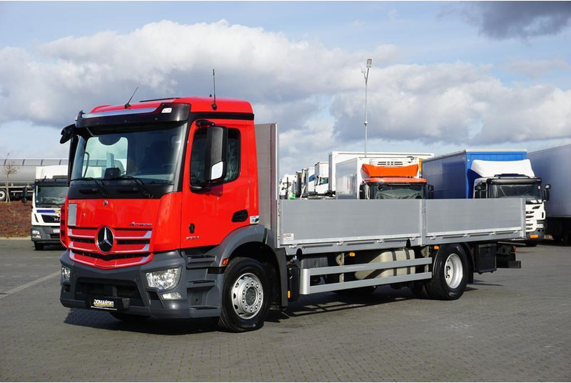 Mercedes-Benz ACTROS / 1824 / ACC / E 6 / BURTOWY / 18 PALET / ŁAD. 10 120 KG - Camión caja abierta: foto 1 Mercedes-Benz ACTROS / 1824 / ACC / E 6 / BURTOWY / 18 PALET / ŁAD. 10 120 KG - Camión caja abierta: foto 1