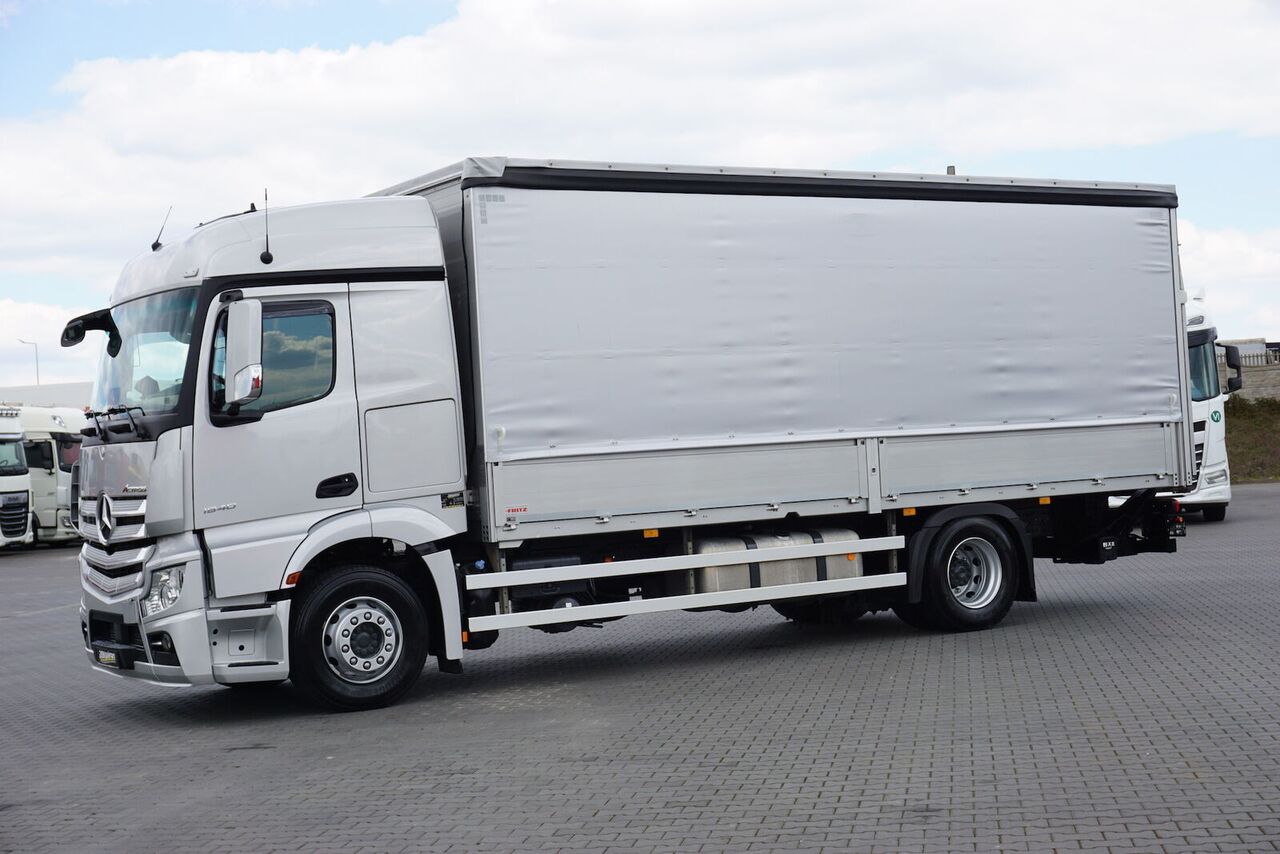 Mercedes-Benz ACTROS / 1840 / ACC / E 6 / BURTOFIRANKA + WINDA / 17 PALET - Camión lona: foto 3 Mercedes-Benz ACTROS / 1840 / ACC / E 6 / BURTOFIRANKA + WINDA / 17 PALET - Camión lona: foto 3