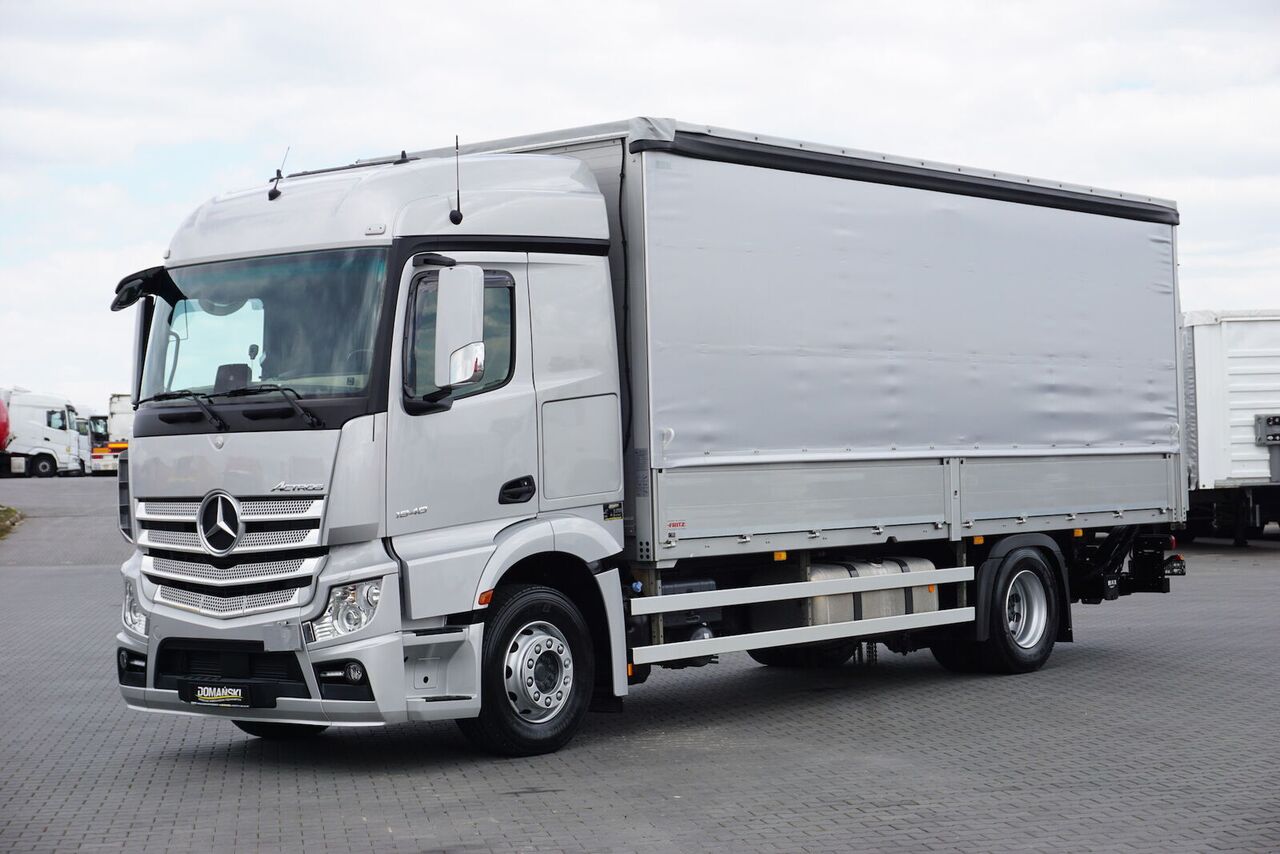 Mercedes-Benz ACTROS / 1840 / ACC / E 6 / BURTOFIRANKA + WINDA / 17 PALET - Camión lona: foto 1 Mercedes-Benz ACTROS / 1840 / ACC / E 6 / BURTOFIRANKA + WINDA / 17 PALET - Camión lona: foto 1