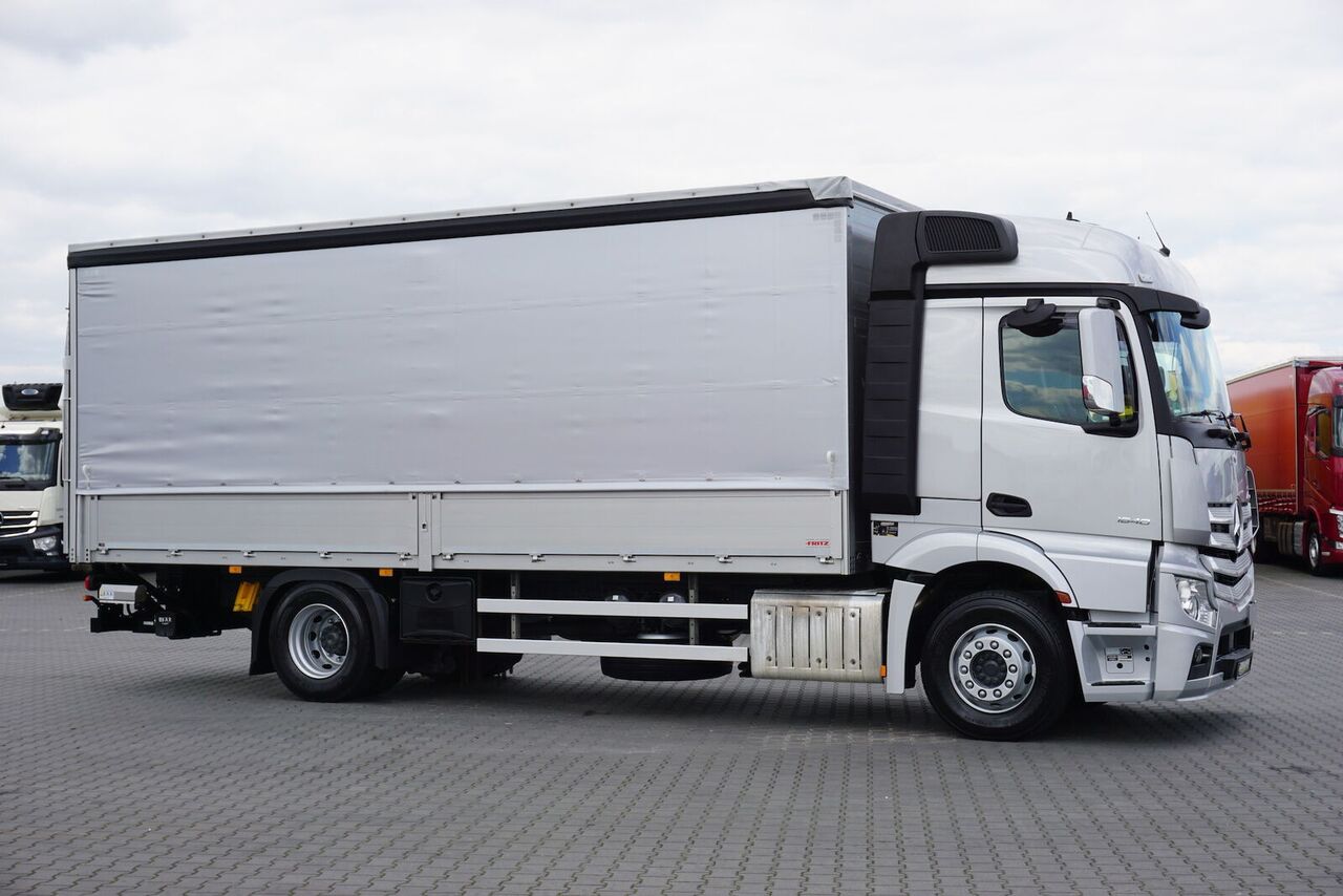 Mercedes-Benz ACTROS / 1840 / ACC / E 6 / BURTOFIRANKA + WINDA / 17 PALET - Camión lona: foto 4 Mercedes-Benz ACTROS / 1840 / ACC / E 6 / BURTOFIRANKA + WINDA / 17 PALET - Camión lona: foto 4