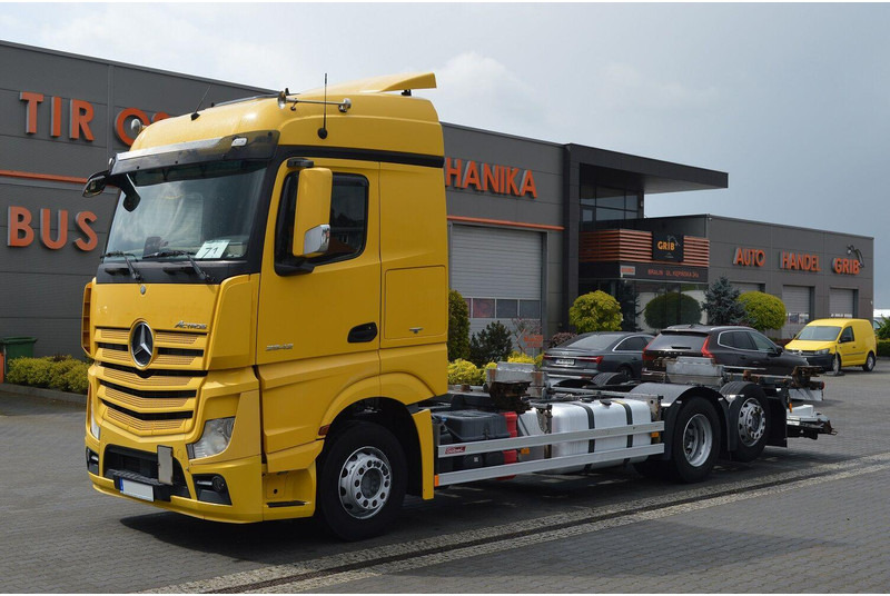 Mercedes-Benz ACTROS 2542 EURO 6 BDF SWAP CHASSIS - Chasis camión: foto 1 Mercedes-Benz ACTROS 2542 EURO 6 BDF SWAP CHASSIS - Chasis camión: foto 1