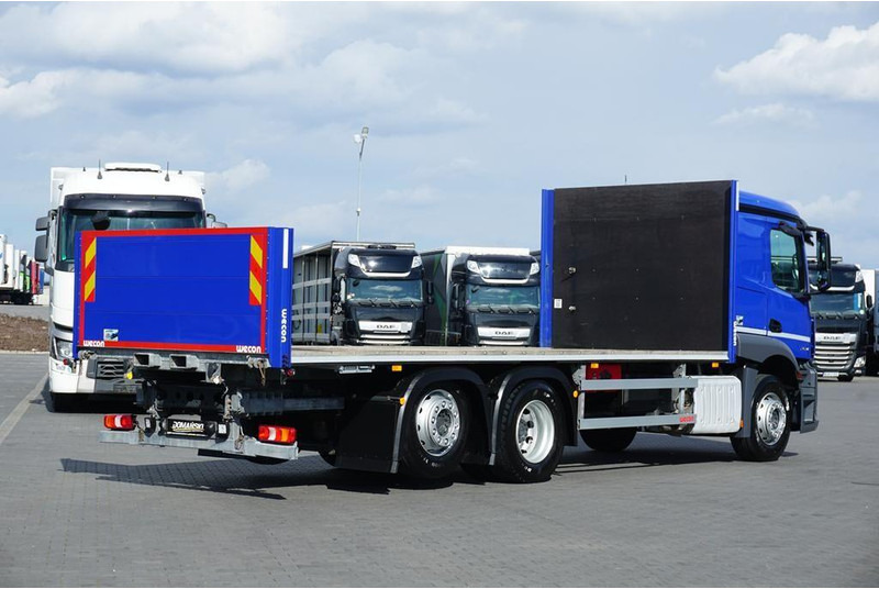 Mercedes-Benz ACTROS / 2543 / ACC / E 6 / PEŁNY ADR / PLATFORMA / ZAWIESIE POD - Camión caja abierta: foto 5 Mercedes-Benz ACTROS / 2543 / ACC / E 6 / PEŁNY ADR / PLATFORMA / ZAWIESIE POD - Camión caja abierta: foto 5