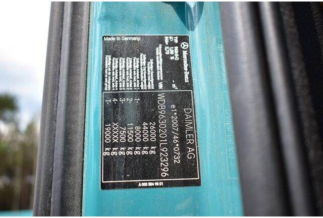 Mercedes-Benz ACTROS 2545 6x2 2545 PALFINGER PK 16001 Kran - Camión caja abierta, Camión grúa: foto 2 Mercedes-Benz ACTROS 2545 6x2 2545 PALFINGER PK 16001 Kran - Camión caja abierta, Camión grúa: foto 2