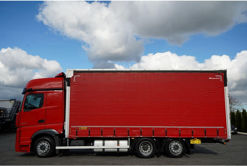 Mercedes-Benz ACTROS 2545 / SOLÓWKA  / 6x2 / OŚ PODNOSZONA / BIG SPACE / WIELT - Camión lona: foto 2 Mercedes-Benz ACTROS 2545 / SOLÓWKA  / 6x2 / OŚ PODNOSZONA / BIG SPACE / WIELT - Camión lona: foto 2