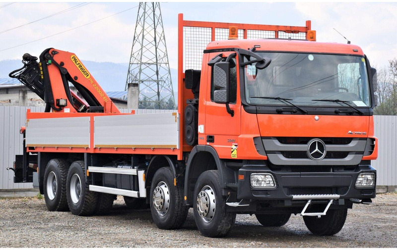Mercedes-Benz ACTROS 3241 - Camión caja abierta, Camión grúa: foto 4 Mercedes-Benz ACTROS 3241 - Camión caja abierta, Camión grúa: foto 4