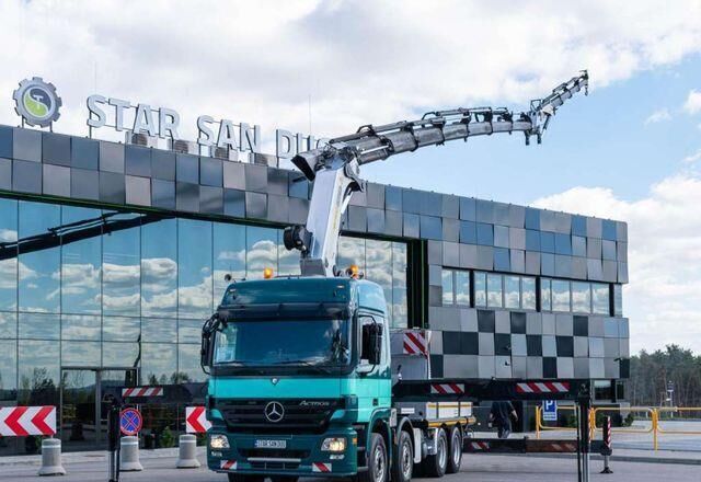 Mercedes-Benz ACTROS 3258 8x4 Palfinger PK 72002 Crane - Camión caja abierta, Camión grúa: foto 5 Mercedes-Benz ACTROS 3258 8x4 Palfinger PK 72002 Crane - Camión caja abierta, Camión grúa: foto 5