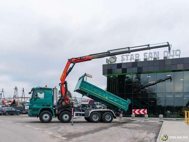 Mercedes-Benz ACTROS 4151 8x4 Palfinger PK 30002 K Crane Tipp - Volquete camión, Camión grúa: foto 2 Mercedes-Benz ACTROS 4151 8x4 Palfinger PK 30002 K Crane Tipp - Volquete camión, Camión grúa: foto 2