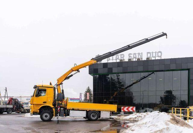 Mercedes-Benz AROCS 1848 4x4 FASSI F255A.2.24.XE-Dynamic Cran - Camión caja abierta, Camión grúa: foto 2 Mercedes-Benz AROCS 1848 4x4 FASSI F255A.2.24.XE-Dynamic Cran - Camión caja abierta, Camión grúa: foto 2