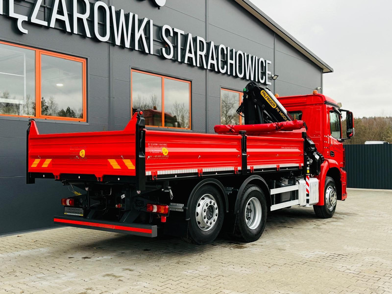 Mercedes-Benz AROCS 2532 // E6 // wywrotka 3-Stronna + PALFINGER PK 14001-EH / - Volquete camión, Camión grúa: foto 5 Mercedes-Benz AROCS 2532 // E6 // wywrotka 3-Stronna + PALFINGER PK 14001-EH / - Volquete camión, Camión grúa: foto 5