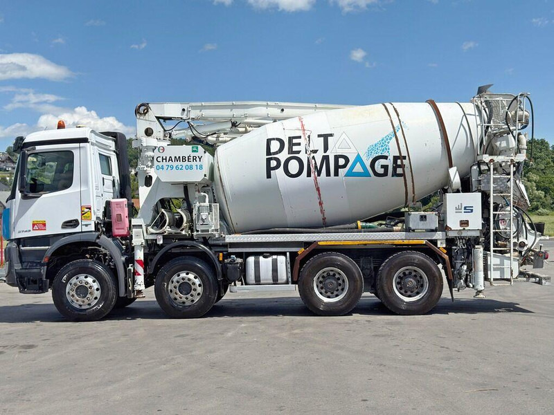 Camión hormigonera Mercedes-Benz AROCS 3743 * Betonpumpe + FUNK * 8x4 * TOP: foto 6