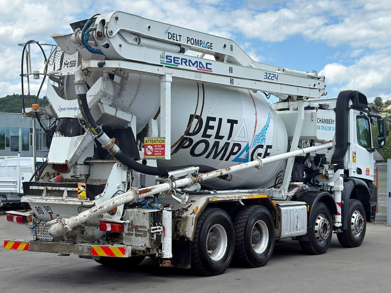 Camión hormigonera Mercedes-Benz AROCS 3743 * Betonpumpe + FUNK * 8x4 * TOP: foto 7