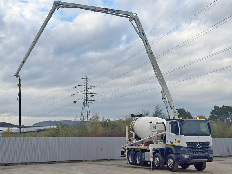 Mercedes-Benz AROCS 3743 * Betonpumpe + FUNK * 8x4 * TOP - Bomba de hormigón: foto 3 Mercedes-Benz AROCS 3743 * Betonpumpe + FUNK * 8x4 * TOP - Bomba de hormigón: foto 3