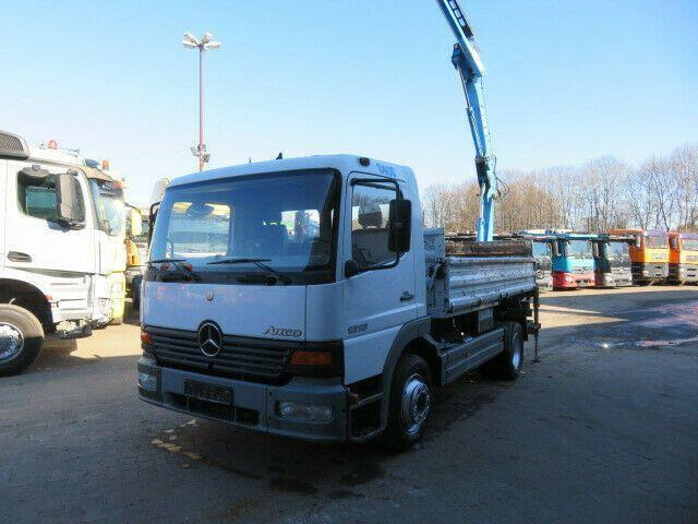 Mercedes-Benz ATEGO 1218 - Volquete camión, Camión grúa: foto 2 Mercedes-Benz ATEGO 1218 - Volquete camión, Camión grúa: foto 2