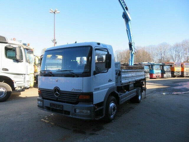 Mercedes-Benz ATEGO 1218 - Volquete camión, Camión grúa: foto 2 Mercedes-Benz ATEGO 1218 - Volquete camión, Camión grúa: foto 2