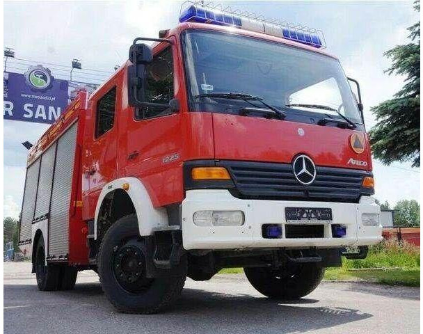 Mercedes-Benz ATEGO 1225 Firebrigade Feuerwehr - Camión de bomberos: foto 1 Mercedes-Benz ATEGO 1225 Firebrigade Feuerwehr - Camión de bomberos: foto 1