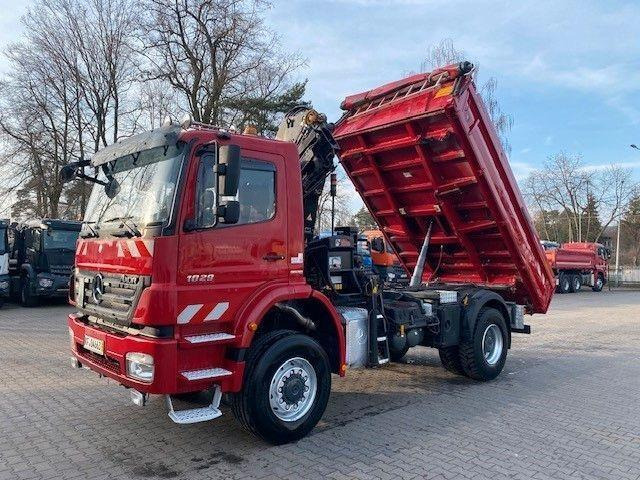 Mercedes-Benz AXOR 1829 - Volquete camión, Camión grúa: foto 2 Mercedes-Benz AXOR 1829 - Volquete camión, Camión grúa: foto 2