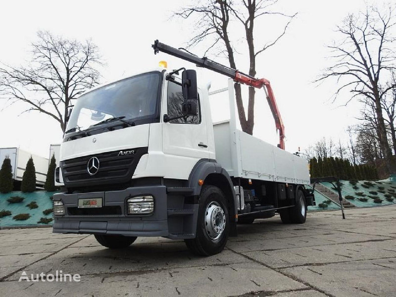 Mercedes-Benz AXOR - Camión caja abierta, Camión grúa: foto 2 Mercedes-Benz AXOR - Camión caja abierta, Camión grúa: foto 2