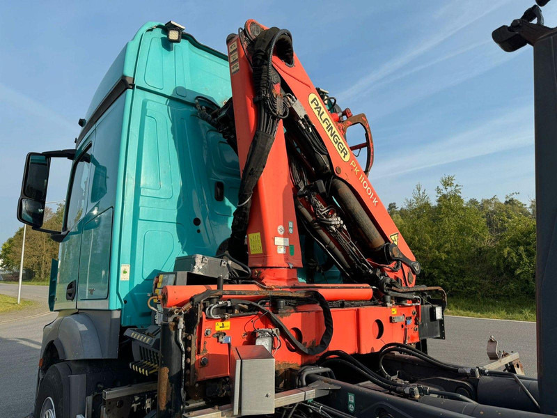 Mercedes-Benz Actros 2540 6x2 Abrollkipper Kran PK 11001 - Camión caja abierta, Camión grúa: foto 4 Mercedes-Benz Actros 2540 6x2 Abrollkipper Kran PK 11001 - Camión caja abierta, Camión grúa: foto 4