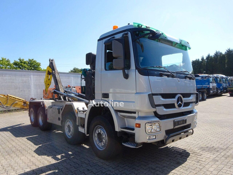 Mercedes-Benz Actros 3244 - Hook lift truck 8x4 - Multibasculante camión, Camión grúa: foto 2 Mercedes-Benz Actros 3244 - Hook lift truck 8x4 - Multibasculante camión, Camión grúa: foto 2