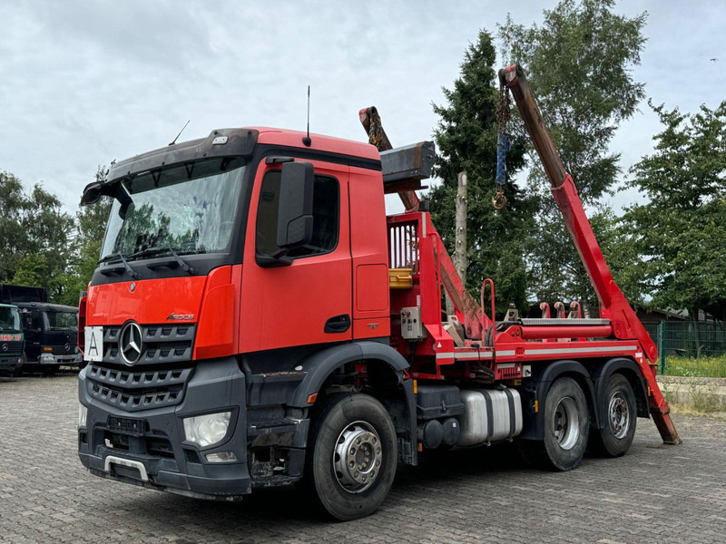 Mercedes-Benz Arocs 2536 BL 6x2/Funkfernbe./VDL-ASK 18 TK - Portacontenedore/ Intercambiable camión, Camión grúa: foto 3 Mercedes-Benz Arocs 2536 BL 6x2/Funkfernbe./VDL-ASK 18 TK - Portacontenedore/ Intercambiable camión, Camión grúa: foto 3