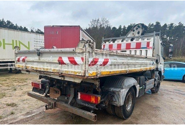 Mercedes-Benz Atego 818 Tipper + Crane Atlas 65.2 - Volquete camión, Camión grúa: foto 5 Mercedes-Benz Atego 818 Tipper + Crane Atlas 65.2 - Volquete camión, Camión grúa: foto 5