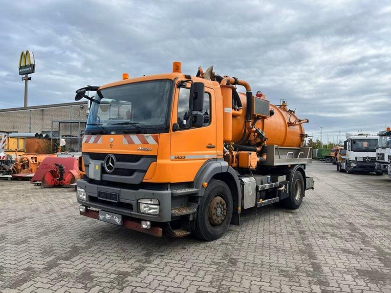 Mercedes-Benz Axor 1833 - Vacuum truck - Limpieza de alcantarillado: foto 1 Mercedes-Benz Axor 1833 - Vacuum truck - Limpieza de alcantarillado: foto 1