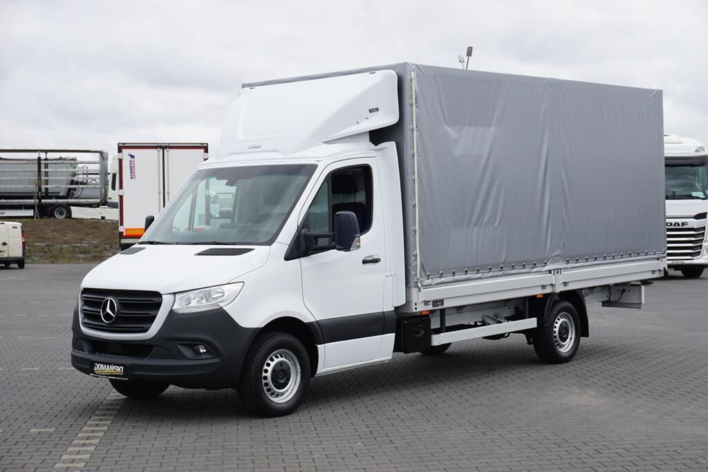 Mercedes-Benz SPRINTER / 2,2 CDI / E 6 / BURTO - PLANDEKA / 10 PALET / 178 000 - Volquete furgoneta: foto 1 Mercedes-Benz SPRINTER / 2,2 CDI / E 6 / BURTO - PLANDEKA / 10 PALET / 178 000 - Volquete furgoneta: foto 1