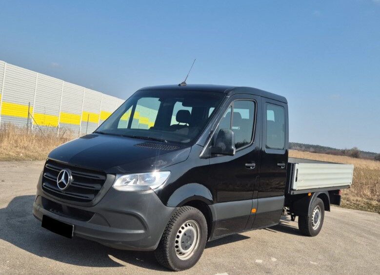 Mercedes-Benz Sprinter 314 CDI / DOKA flatbed truck - Caja abierta furgoneta, Furgoneta combi: foto 1 Mercedes-Benz Sprinter 314 CDI / DOKA flatbed truck - Caja abierta furgoneta, Furgoneta combi: foto 1