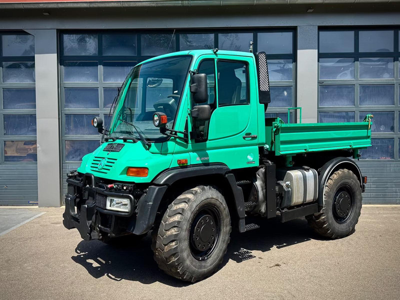 Mercedes-Benz Unimog U 400 4x4 3 Way Tipper - Volquete camión: foto 3 Mercedes-Benz Unimog U 400 4x4 3 Way Tipper - Volquete camión: foto 3