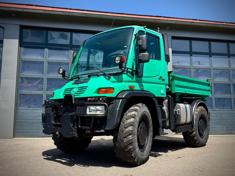 Mercedes-Benz Unimog U 400 4x4 3 Way Tipper - Volquete camión: foto 2 Mercedes-Benz Unimog U 400 4x4 3 Way Tipper - Volquete camión: foto 2