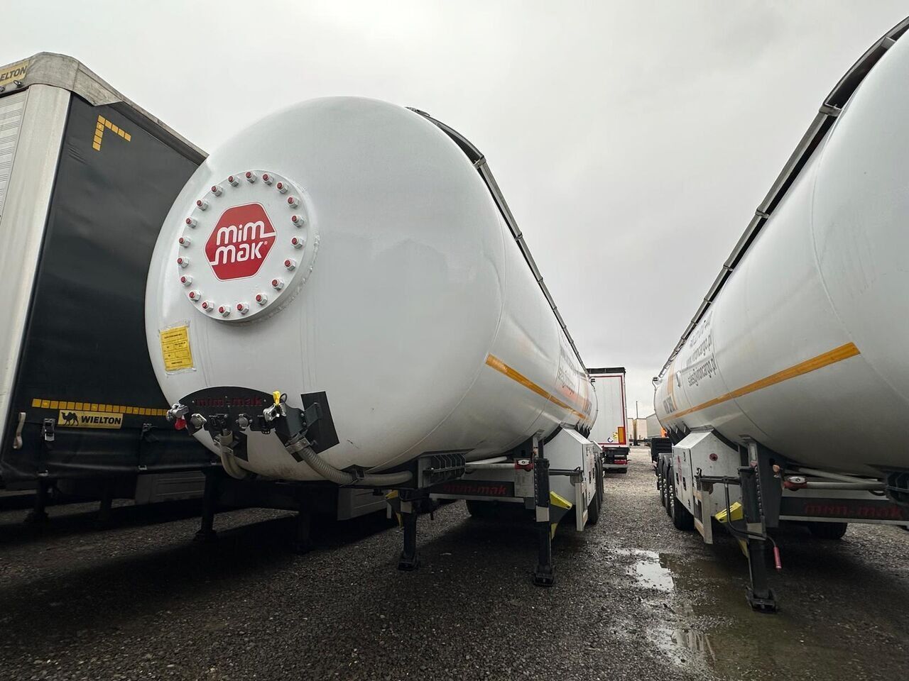 Mim-Mak MM312 / 4 gas tank semi-trailers - Cisterna semirremolque: foto 4 Mim-Mak MM312 / 4 gas tank semi-trailers - Cisterna semirremolque: foto 4
