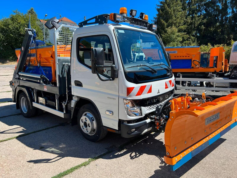 Mitsubishi Fuso Canter 6S15 - Skip loader truck - Portacontenedor de cadenas camión: foto 2 Mitsubishi Fuso Canter 6S15 - Skip loader truck - Portacontenedor de cadenas camión: foto 2