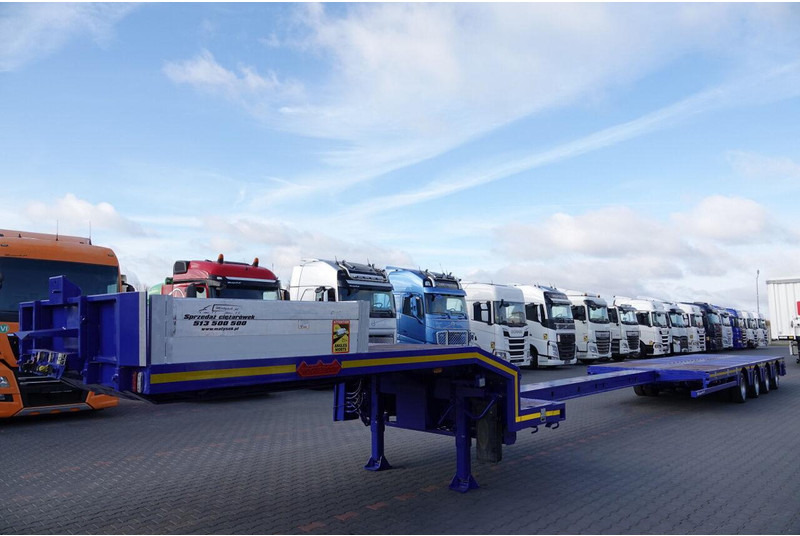 Nooteboom NISKOPODWOZIE / ROZCIĄGANA / 4 OSIOWA / OSIE SKRĘTNE / SAF - Góndola rebajadas semirremolque: foto 4 Nooteboom NISKOPODWOZIE / ROZCIĄGANA / 4 OSIOWA / OSIE SKRĘTNE / SAF - Góndola rebajadas semirremolque: foto 4