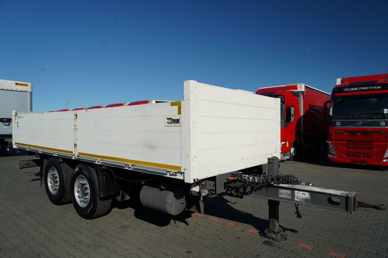 Orten PRZYCZEPA BURTOWA 6,5M / DO BUDOWLANKI / OŚ PODNOSZONA / SAF / - Remolque plataforma/ Caja abierta: foto 2 Orten PRZYCZEPA BURTOWA 6,5M / DO BUDOWLANKI / OŚ PODNOSZONA / SAF / - Remolque plataforma/ Caja abierta: foto 2