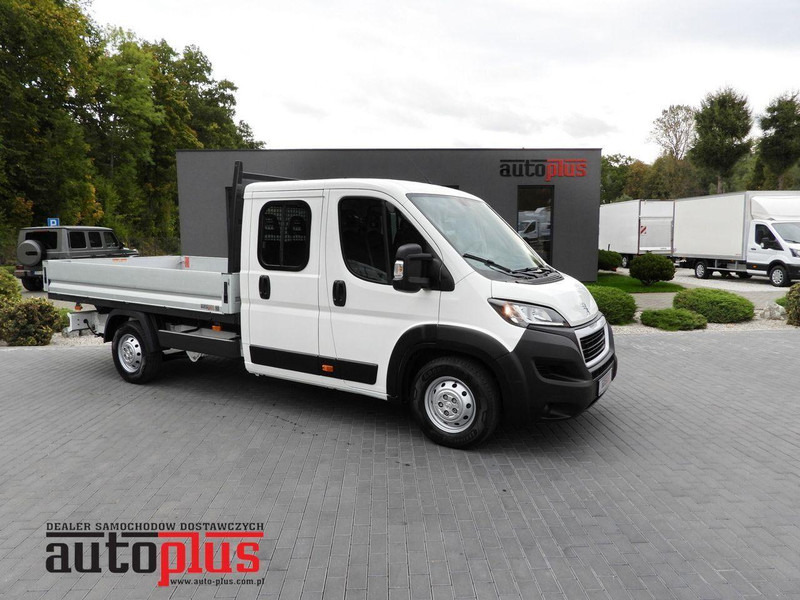 Peugeot BOXER SKRZYNIA PODWÓJNA KABINA DOKA 7 MIEJSC TEMPOMAT KLIMATYZAC - Caja abierta furgoneta, Furgoneta combi: foto 1 Peugeot BOXER SKRZYNIA PODWÓJNA KABINA DOKA 7 MIEJSC TEMPOMAT KLIMATYZAC - Caja abierta furgoneta, Furgoneta combi: foto 1