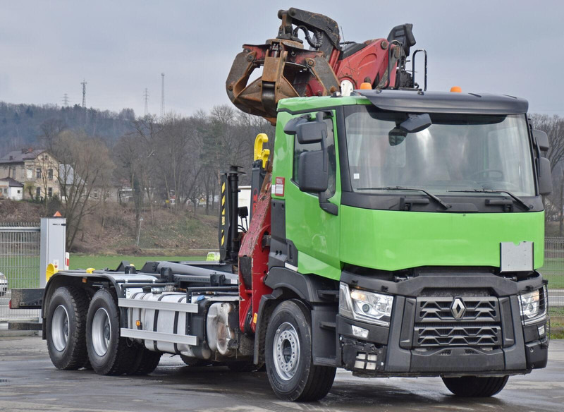 Renault C430* ABROLLKIPPER *LIV 170Z 78 * 6x4 - Multibasculante camión, Camión grúa: foto 3 Renault C430* ABROLLKIPPER *LIV 170Z 78 * 6x4 - Multibasculante camión, Camión grúa: foto 3