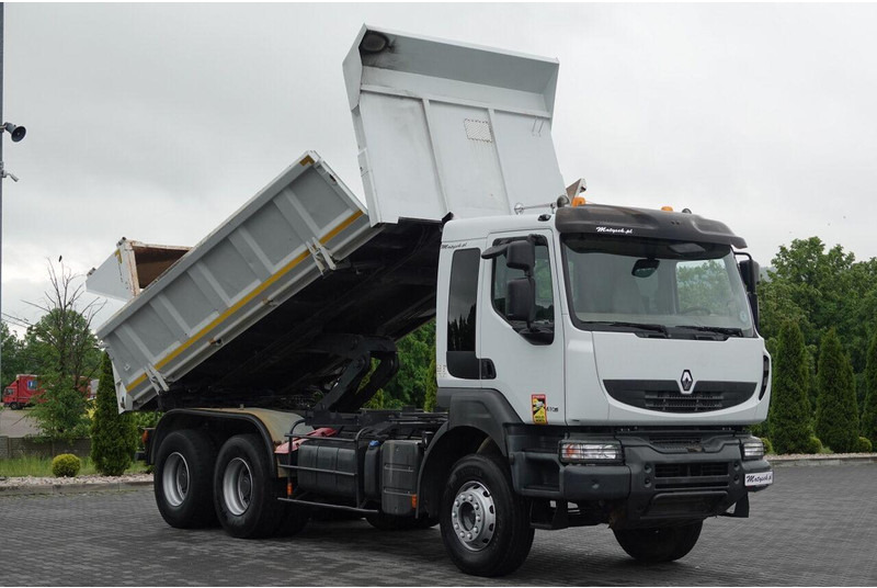 Renault KERAX 410 / 6x4 / WYWROTKA 3- STRONNA / 2X HYDROBURTA / HYDROK - Volquete camión: foto 4 Renault KERAX 410 / 6x4 / WYWROTKA 3- STRONNA / 2X HYDROBURTA / HYDROK - Volquete camión: foto 4