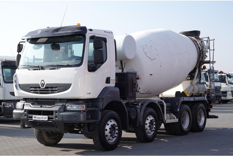 Renault KERAX 410 / 8X4 / BETONOMIESZARKA / GRUSZKA CIFA / 9 m3 / SPROWA - Camión hormigonera: foto 1 Renault KERAX 410 / 8X4 / BETONOMIESZARKA / GRUSZKA CIFA / 9 m3 / SPROWA - Camión hormigonera: foto 1