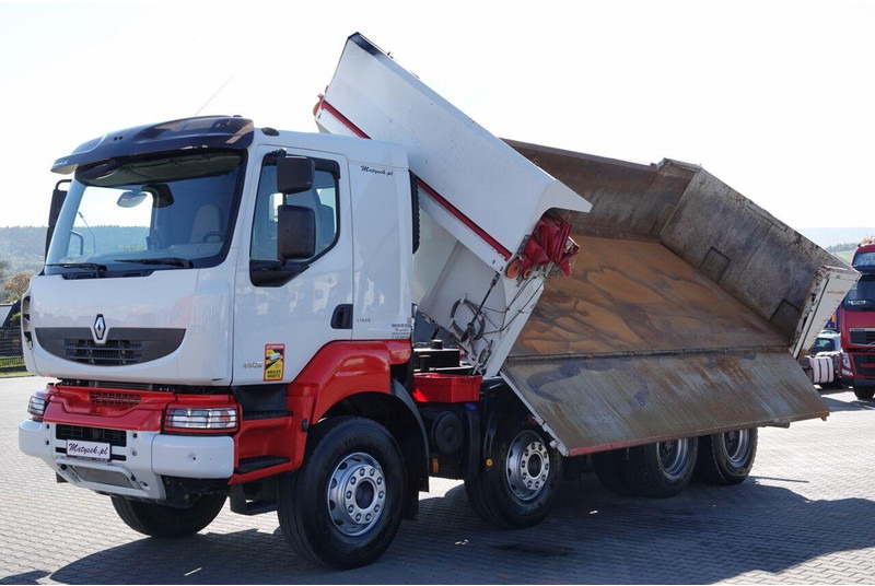 Renault KERAX 480 / 8x4 / WYWROTKA / HYDROBURTA / HYDROKLAPA / BORDMATIC - Volquete camión: foto 5 Renault KERAX 480 / 8x4 / WYWROTKA / HYDROBURTA / HYDROKLAPA / BORDMATIC - Volquete camión: foto 5