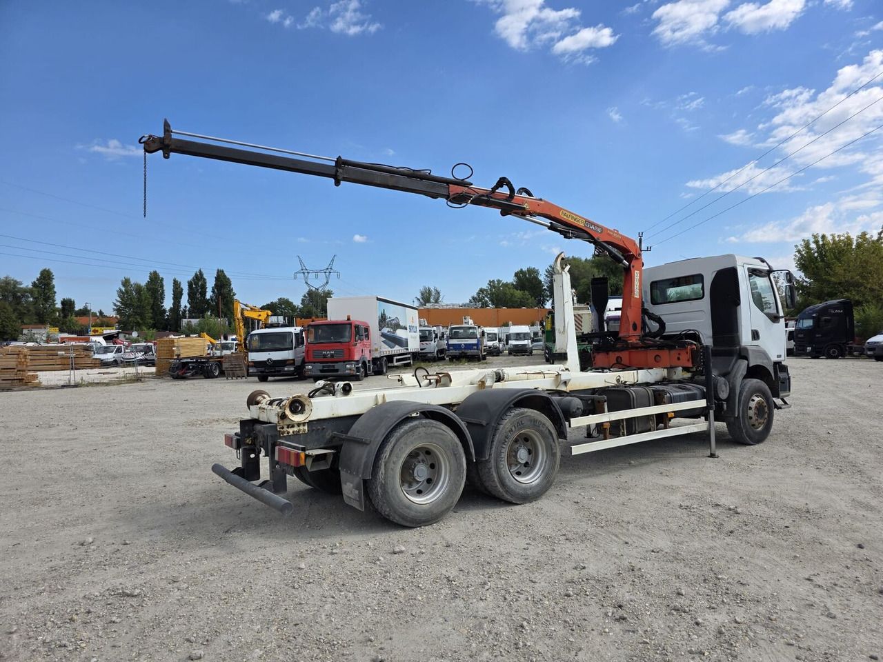Renault Kerax 370 DCi 6x4 - Palfinger PKK 8500 Crane - Multilift - Multibasculante camión, Camión grúa: foto 5 Renault Kerax 370 DCi 6x4 - Palfinger PKK 8500 Crane - Multilift - Multibasculante camión, Camión grúa: foto 5