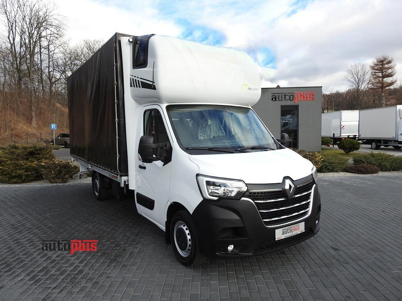 Renault MASTER PLANDEKA 10 PALET TEMPOMAT KLIMATYZACJA LEDY PNEUMATYKA - Furgoneta con caja de lona: foto 1 Renault MASTER PLANDEKA 10 PALET TEMPOMAT KLIMATYZACJA LEDY PNEUMATYKA - Furgoneta con caja de lona: foto 1