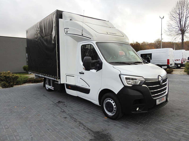 Renault MASTER PLANDEKA 10 PALET WEBASTO TEMPOMAT KLIMATYZACJA LEDY PNEU - Furgoneta con caja de lona: foto 4 Renault MASTER PLANDEKA 10 PALET WEBASTO TEMPOMAT KLIMATYZACJA LEDY PNEU - Furgoneta con caja de lona: foto 4
