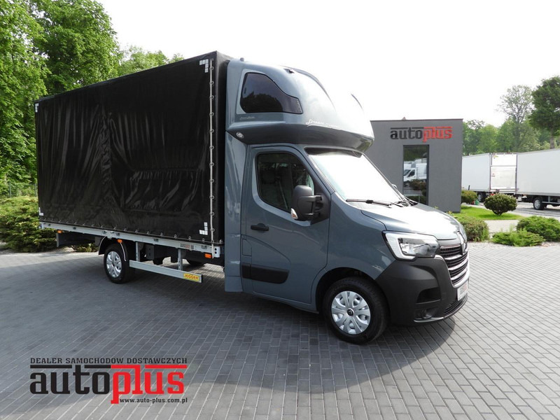 Renault MASTER PLANDEKA 10 PALET WEBASTO TEMPOMAT LEDY PNEUMATYKA KLIMAT - Furgoneta con caja de lona: foto 1 Renault MASTER PLANDEKA 10 PALET WEBASTO TEMPOMAT LEDY PNEUMATYKA KLIMAT - Furgoneta con caja de lona: foto 1