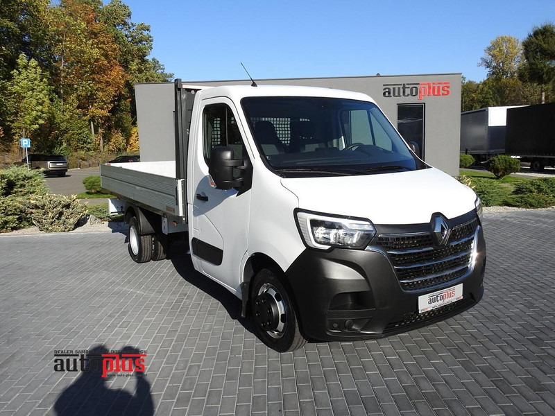 Renault MASTER SKRZYNIA TEMPOMAT KLIMATYZACJA LEDY BLIŹNIACZE KOŁA 130K - Caja abierta furgoneta: foto 1 Renault MASTER SKRZYNIA TEMPOMAT KLIMATYZACJA LEDY BLIŹNIACZE KOŁA 130K - Caja abierta furgoneta: foto 1